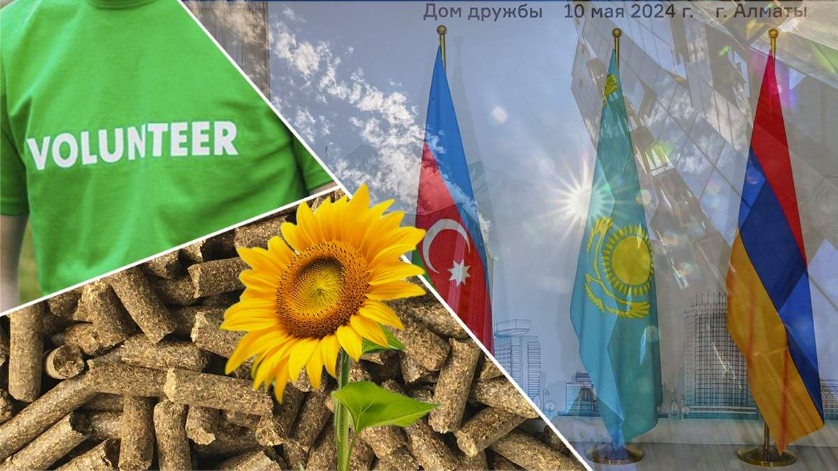 Казахстан-в-фокусе-мировых-СМИ:-переговоры-в-Алматы,-экспорт-подсолнечника-в-ЕС,-волонтеры-АНК