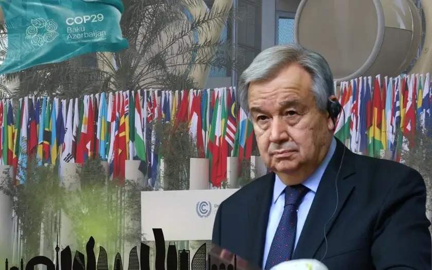 Климатический-саммит-cop29:-срочный-призыв-генсекретаря-ООН-к-действию