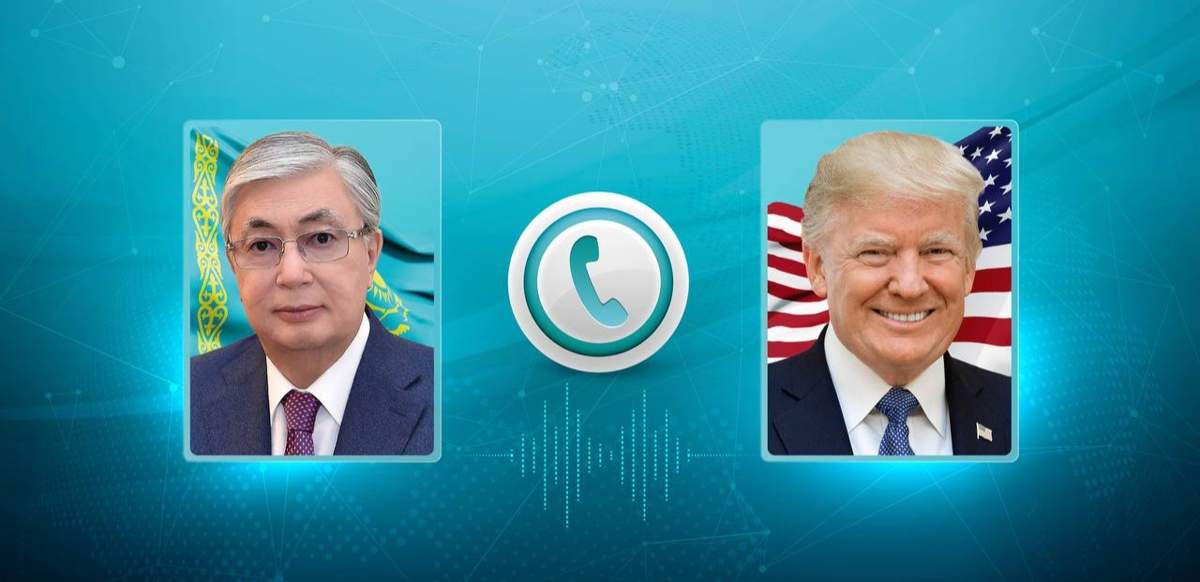 Касым-Жомарт-Токаев-поговорил-по-телефону-с-избранным-президентом-США-Дональдом-Трампом