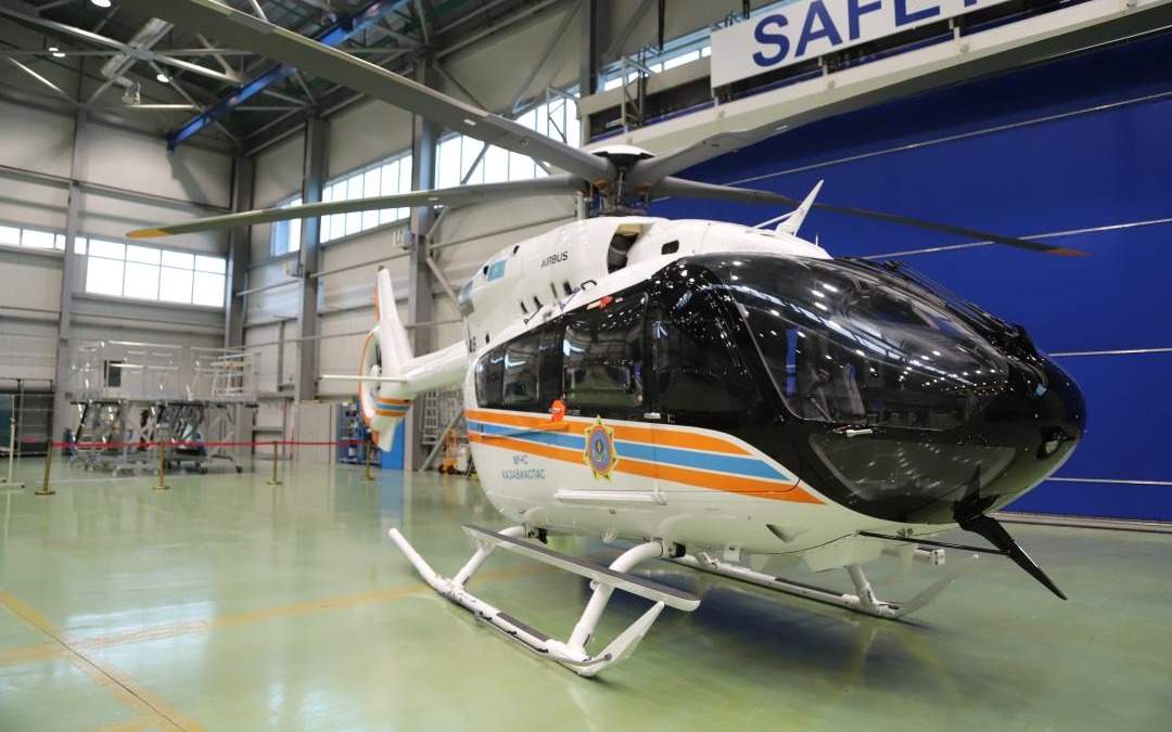Новый-вертолет-airbus-helicopters-пополнил-авиапарк-МЧС-РК