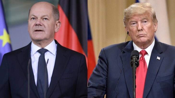 Конфликт-с-Украиной-длится-слишком-долго-–-Шольц-и-Трамп
