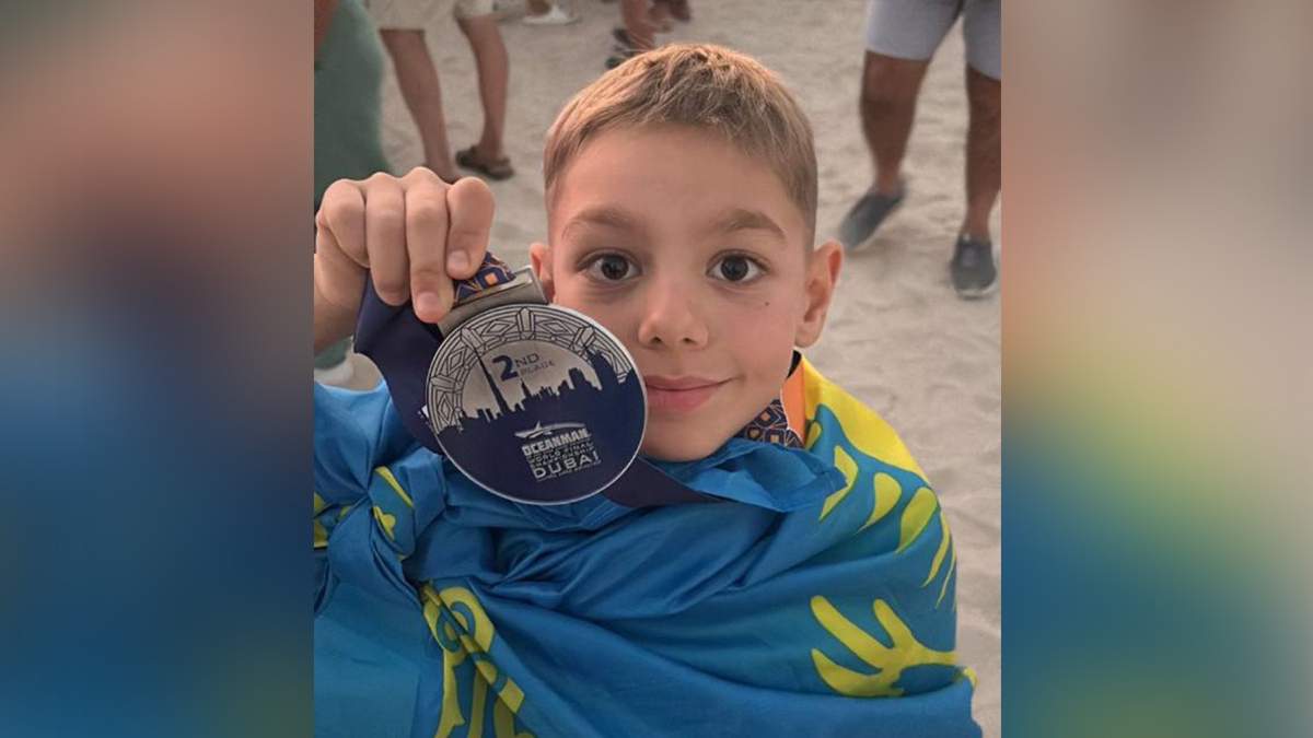 7-летний-пловец-из-Конаева-взял-«серебро»-в-международном-состязании-в-ОАЭ