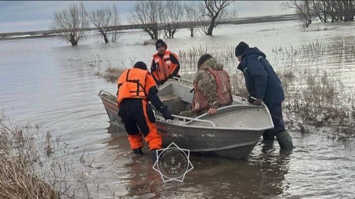 Паводок-в-Акмолинской-области:-село-Старый-Колутон-отрезано-водой