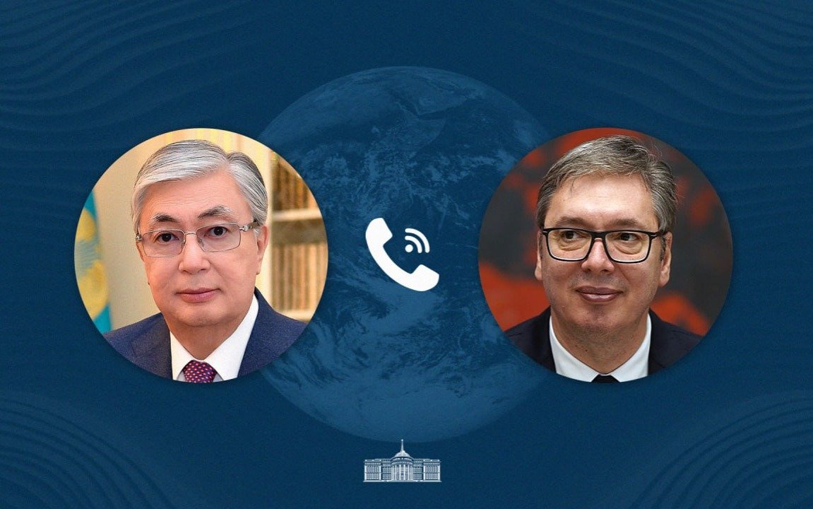 Касым-Жомарт-Токаев-переговорил-по-телефону-с-Александром-Вучичем