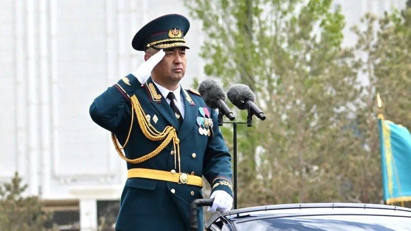 Цель-военного-парада-достигнута-—-генерал-майор-Мереке-Кушекбаев