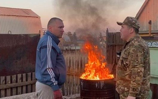 Акмолинских-дачников-штрафуют-за-сжигание-мусора