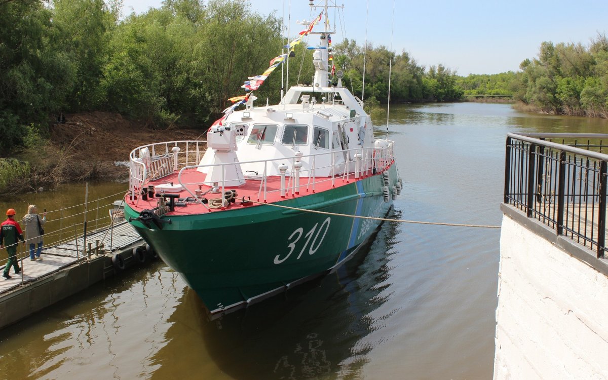В-Уральске-спустили-на-воду-новый-сторожевой-корабль-«Семей»