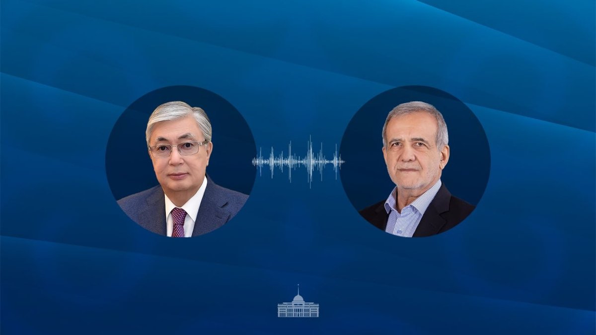 Президент-Казахстана-провел-телефонный-разговор-с-Президентом-Ирана
