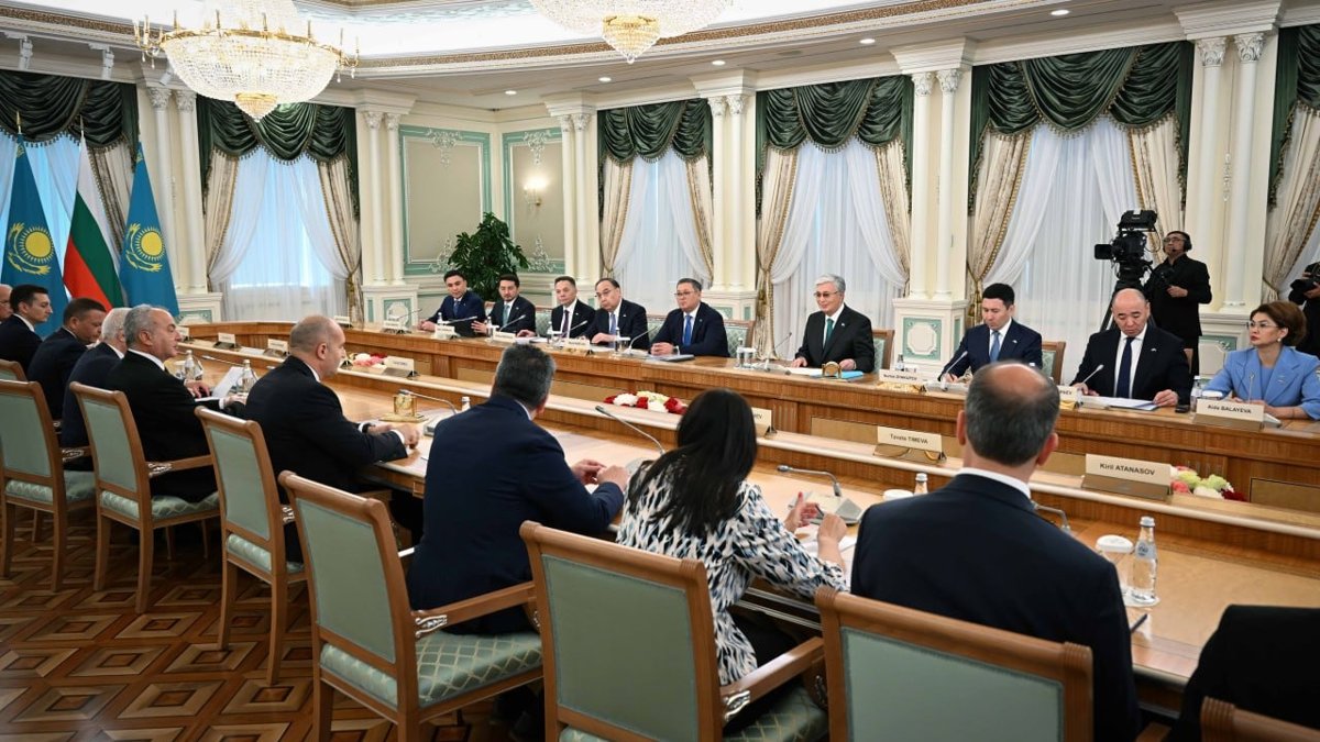 Президенты-Казахстана-и-Болгарии-провели-переговоры-в-расширенном-формате