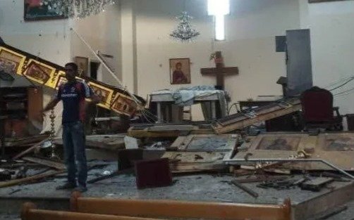 Двадцать-человек-погибли-в-результате-взрыва-в-церкви-в-Дамаске