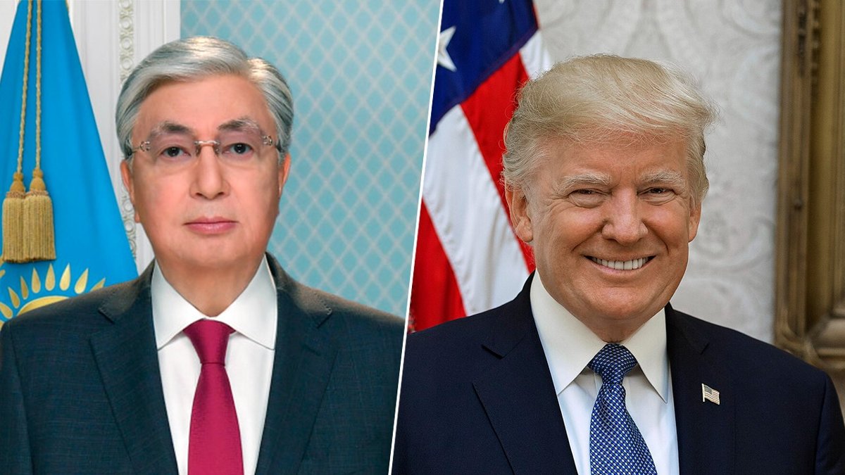 Касым-Жомарт-Токаев-переговорил-с-Дональдом-Трампом