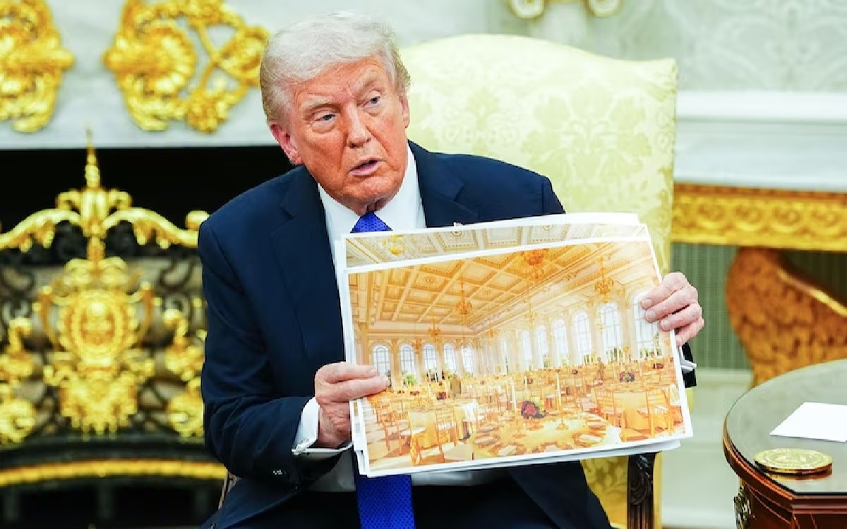 Трамп-может-присвоить-свое-имя-новому-бальному-залу-Белого-дома