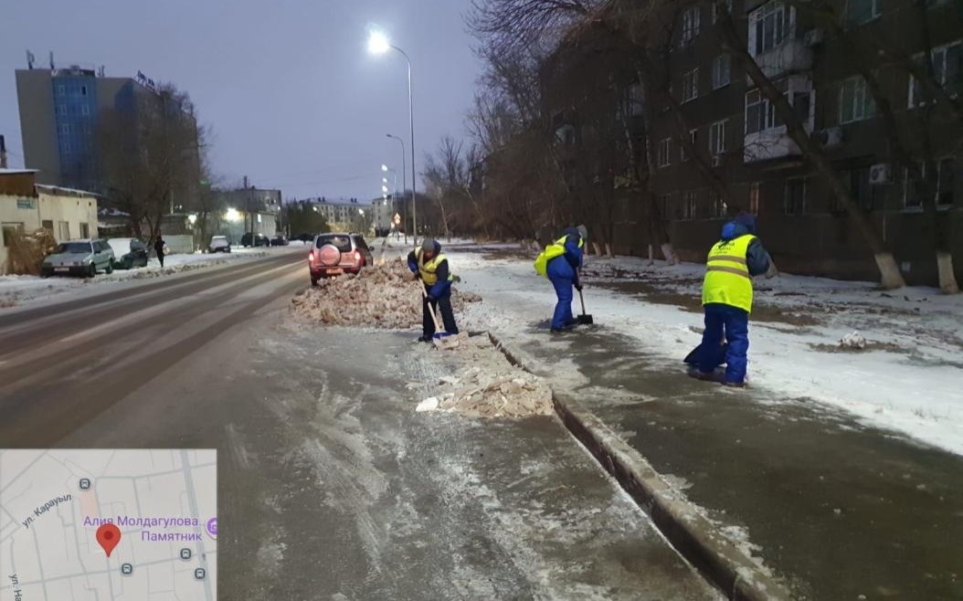 14,4-кубометров-снега-вывезли-из-Астаны-за-день
