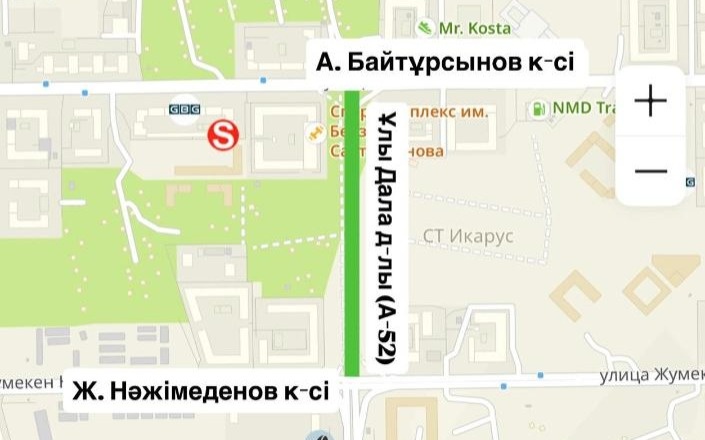Открыт-новый-участок-проспекта-Улы-Дала-в-Астане