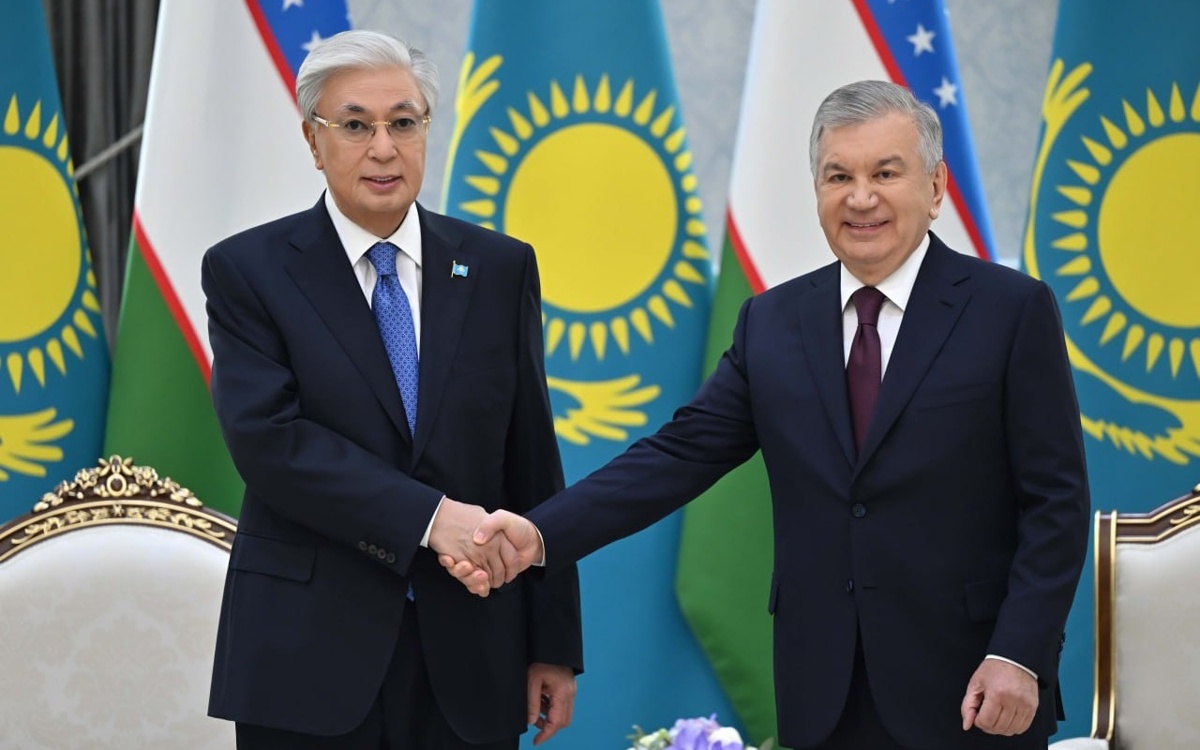 Касым-Жомарт-Токаев-поблагодарил-Шавката-Мирзиёева-за-гостеприимство
