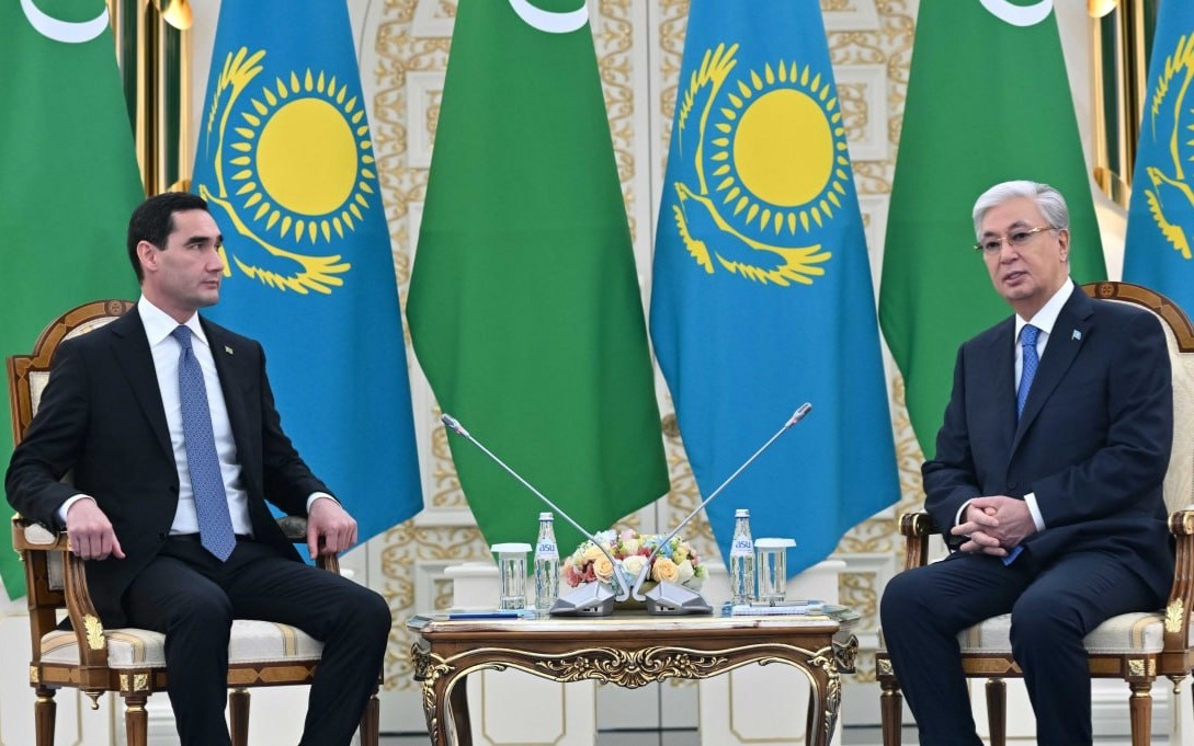 Касым-Жомарт-Токаев-и-Сердар-Бердымухамедов-провели-переговоры