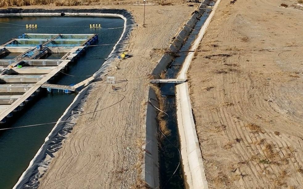 Вода-дошла-до-новых-полей:-завершено-бетонирование-канала-«Найман»-в-Туркестанской-области