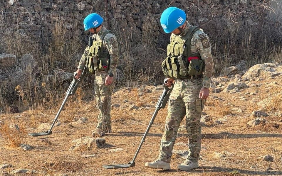 Миротворцы-РК-уничтожили-свыше-тысячи-боеприпасов-на-Голанских-высотах
