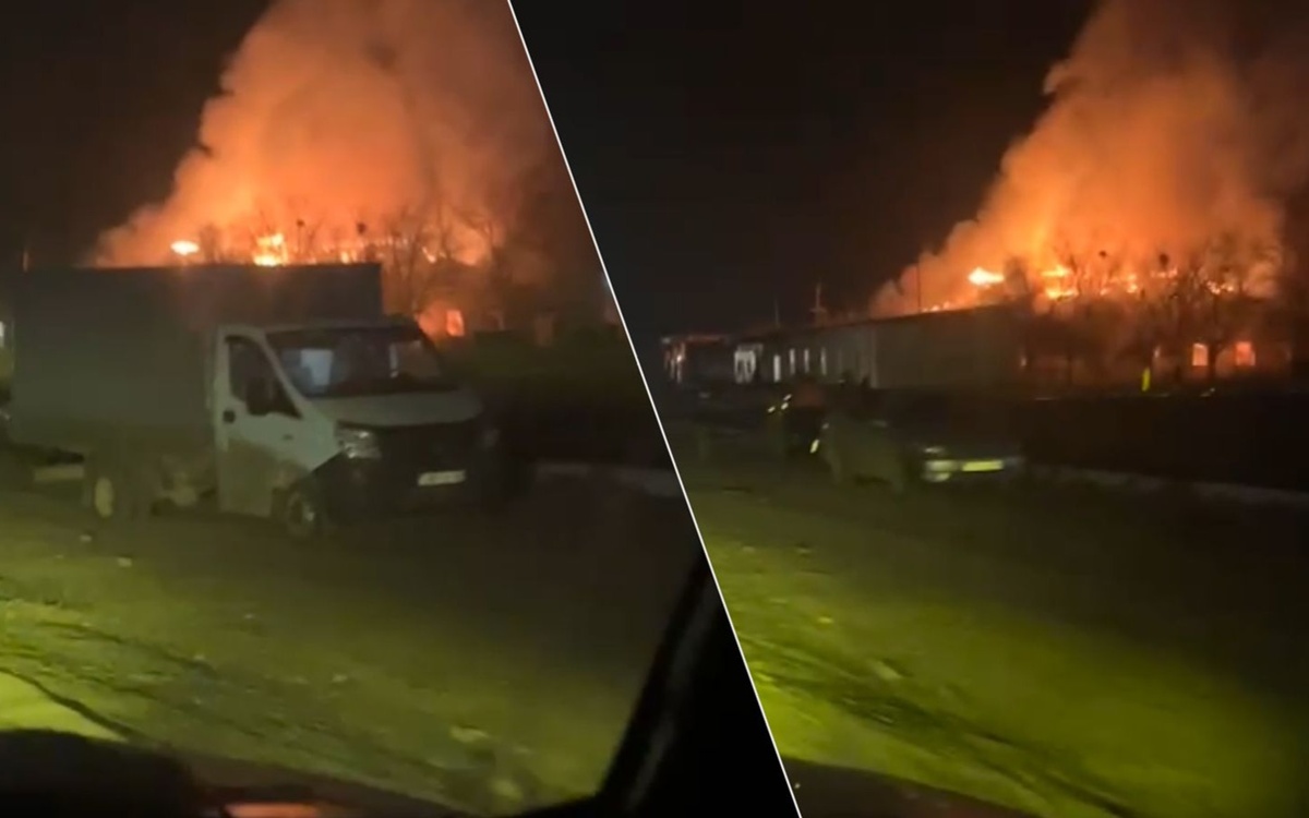 Взрыв-в-придорожном-кафе:-в-Шетском-районе-вспыхнул-масштабный-пожар