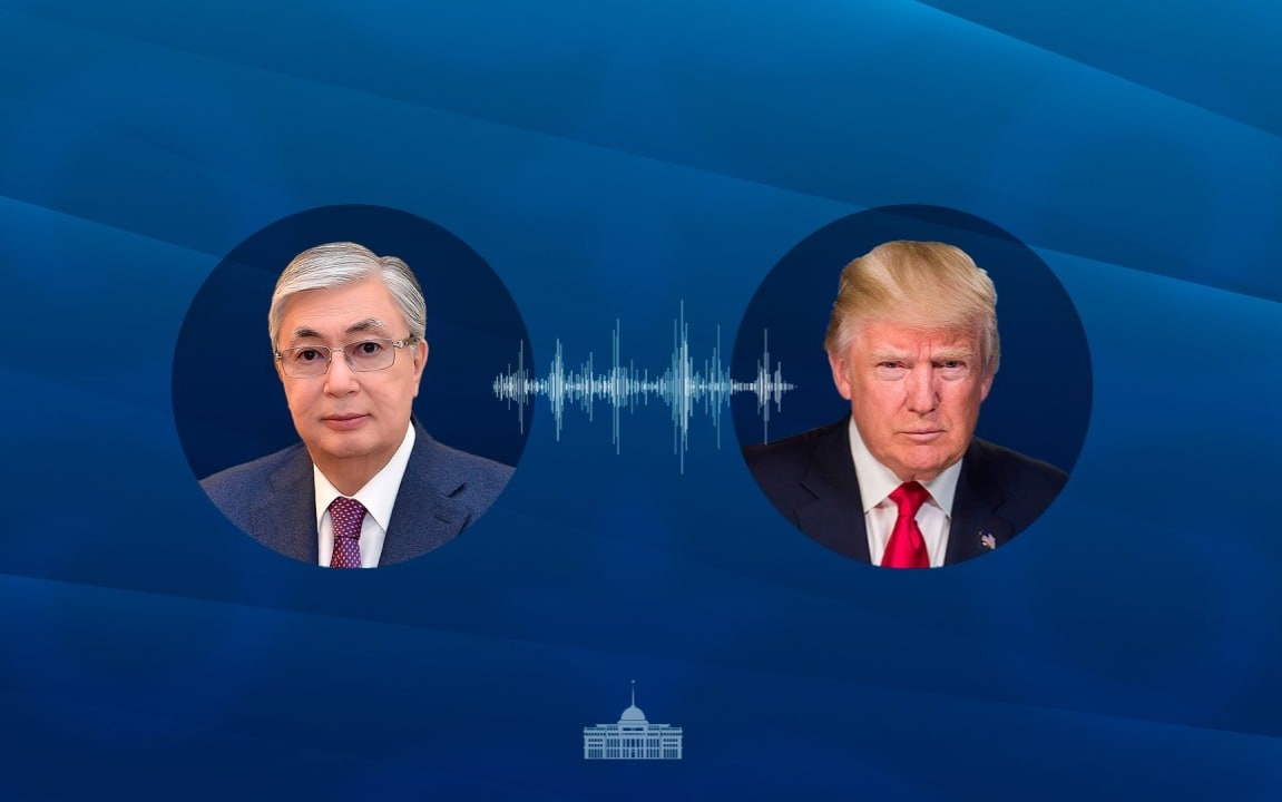 Состоялся-продолжительный-телефонный-разговор-Токаева-и-Трампа