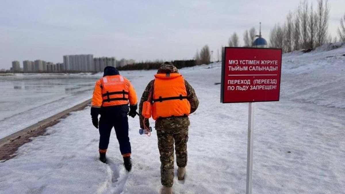Резкое-потепление-в-Астане:-приостановлена-работа-катка-и-ледяных-горок