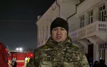 В-Жезказгане-произошел-пожар-в-здании-театра