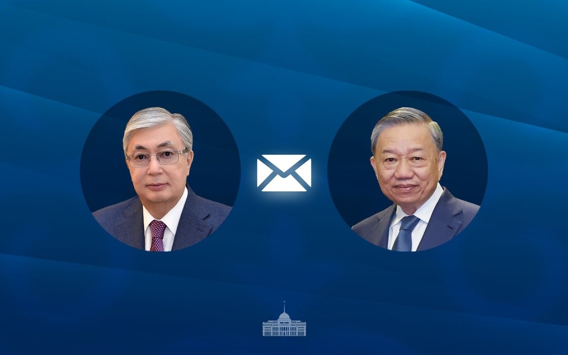 Касым-Жомарт-Токаев-поздравил-Генсека-ЦК-Компартии-Вьетнама-с-переизбранием