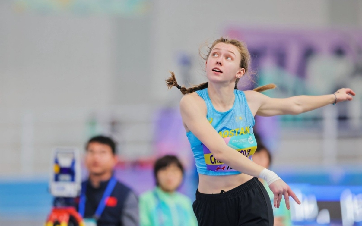 Легкоатлетка-Алина-Чистякова-принесла-Казахстану-«золото»-чемпионата-Азии