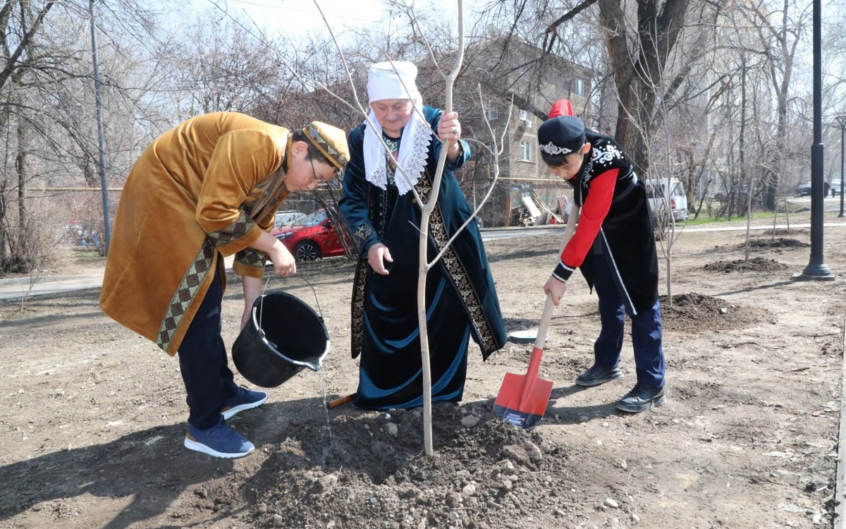 Более-400-деревьев-высадили-в-Алматы-в-Жаңару-күні