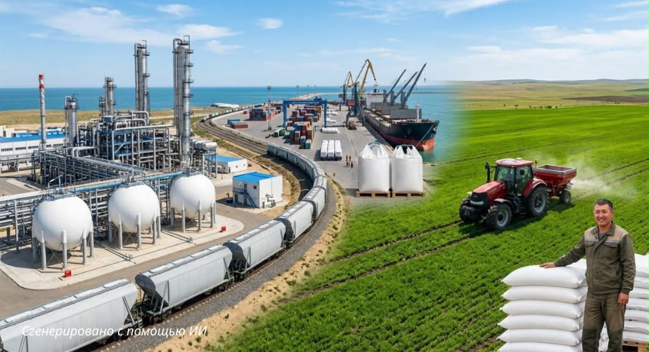 Казахстан нарастит выпуск удобрений к 2030 году