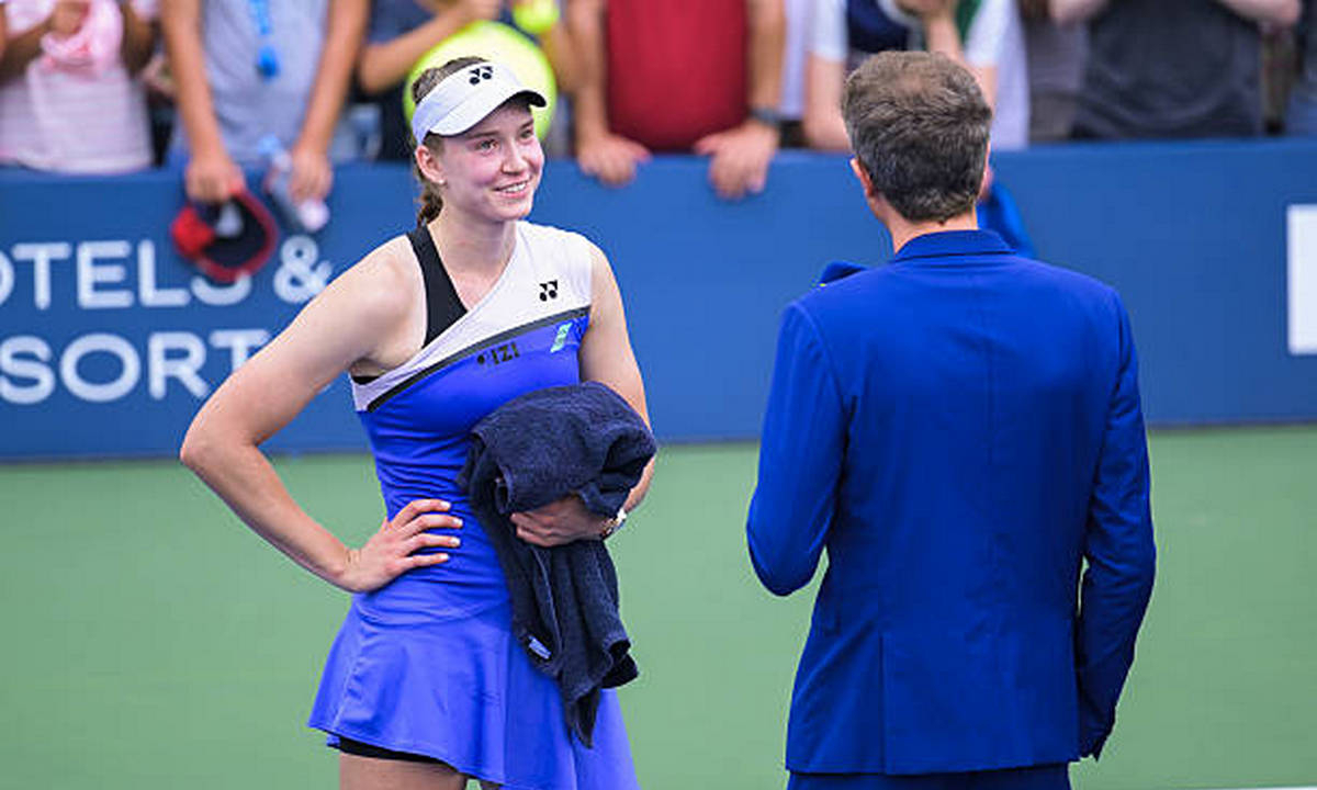 Елена Рыбакина вышла во второй круг US Open