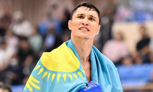 Казахстанский боец ММА Еркингали Буркиталин на Азиатских играх 2026 года в Японии