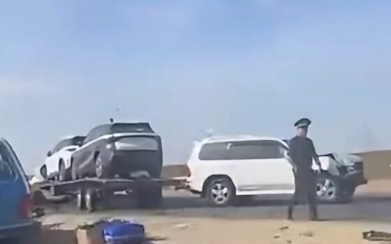 Водитель погиб при столкновении трёх машин под Хромтау