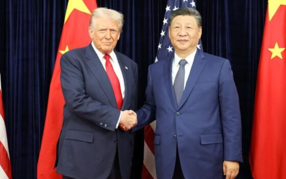 Трамп встретил Си Цзиньпина в Белом доме