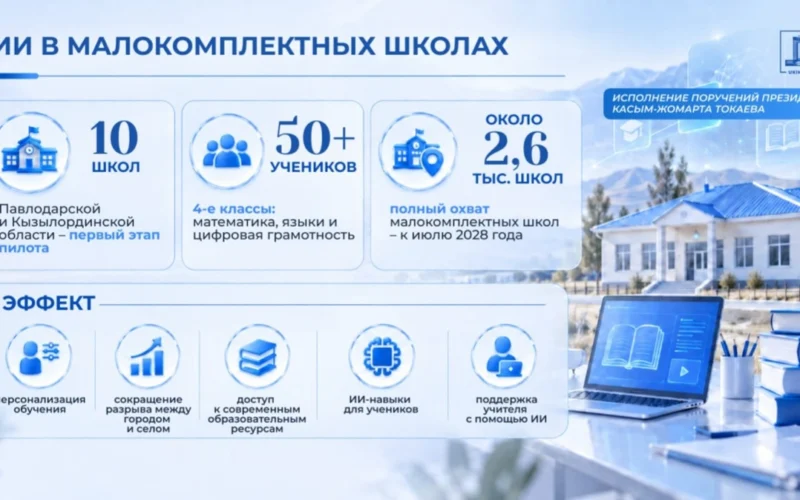 ИИ дойдёт до 2,5 тысячи сельских школ к июлю 2028