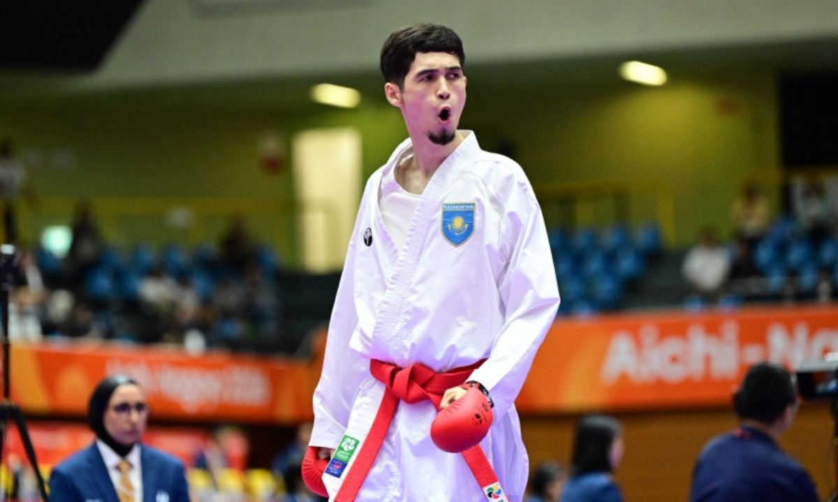 Жоламан Бигабыл — чемпион Азиады-2026 по каратэ в весе до 55 кг