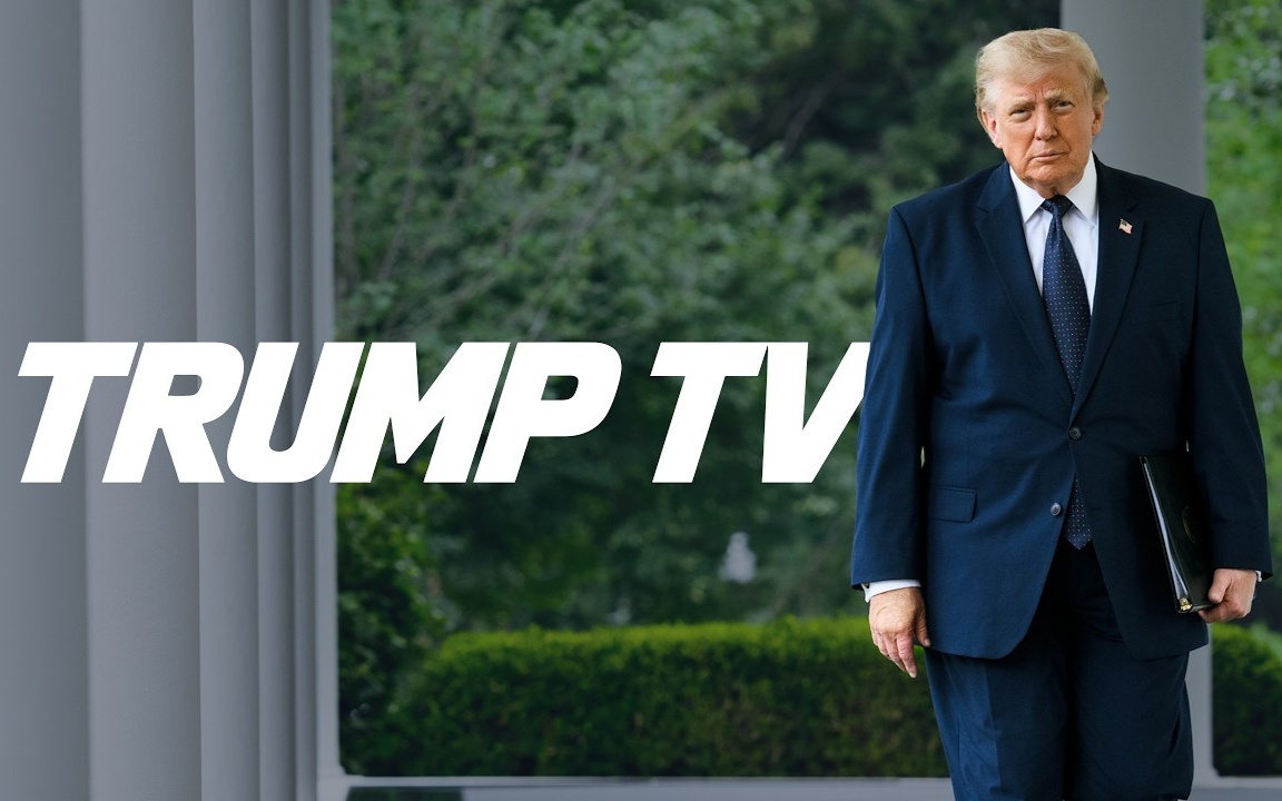 Заставка канала Trump TV, запущенного Белым домом на YouTube