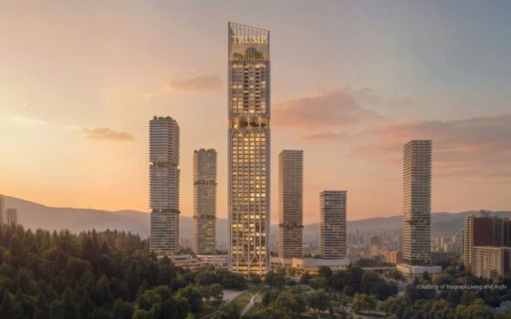 В Тбилиси начали строить 280-метровый Trump Tower