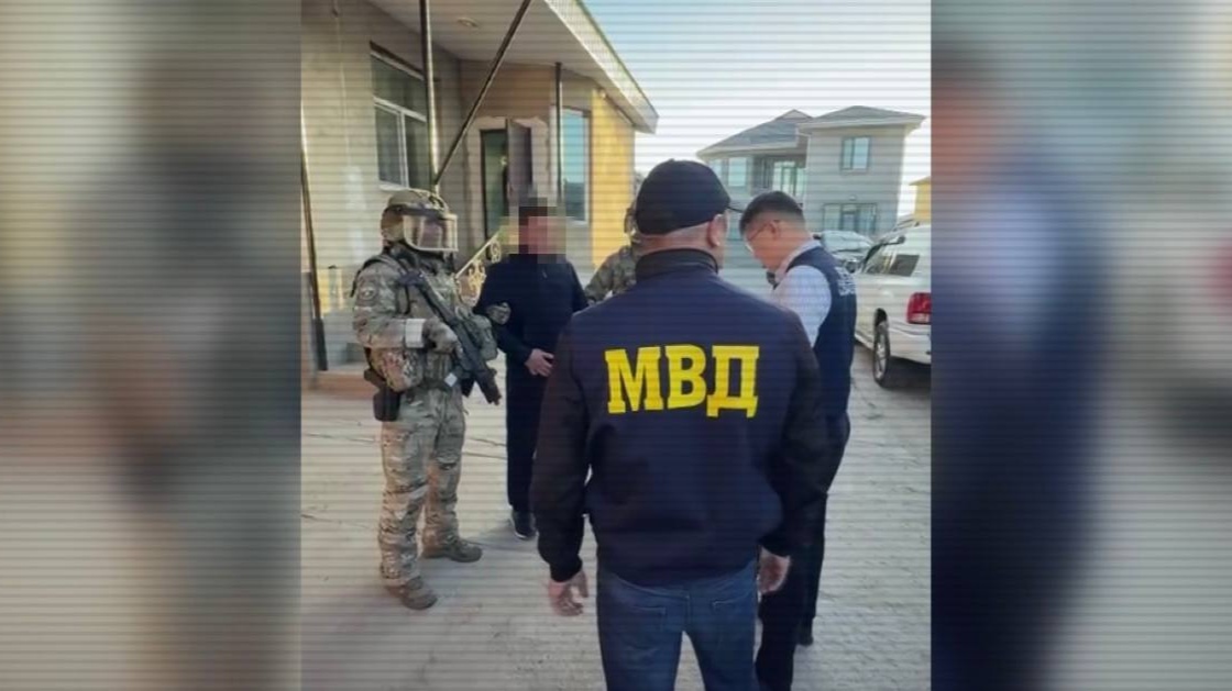 Операция полиции и ДКНБ против группы вымогателей в Жамбылской области