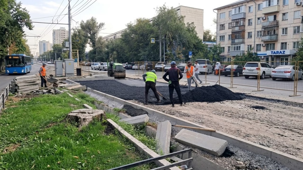 Реконструкция участка тепломагистрали в Таразе в рамках модернизации коммунального сектора