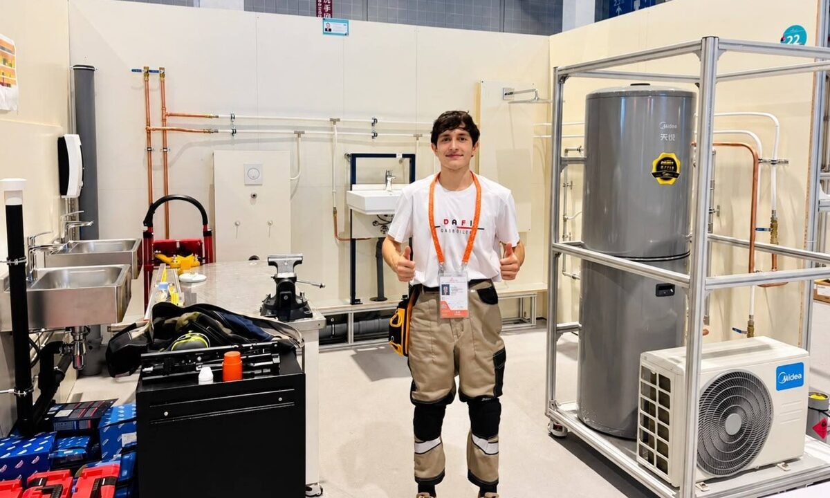 Студенты колледжей Казахстана на чемпионате WorldSkills Shanghai 2026