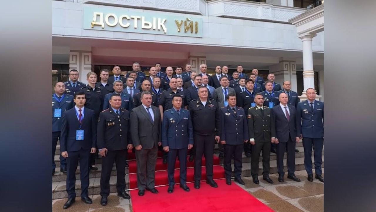 Участники операции ОДКБ «Канал – Каспийский маяк» в Алматы