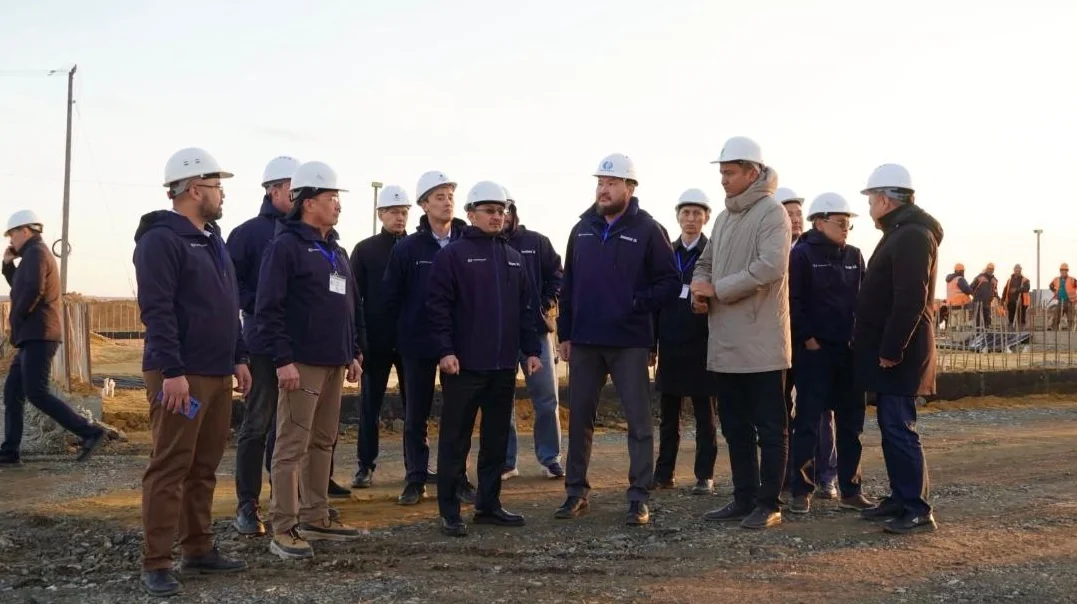 Строительная площадка Data Center Valley в Экибастузе
