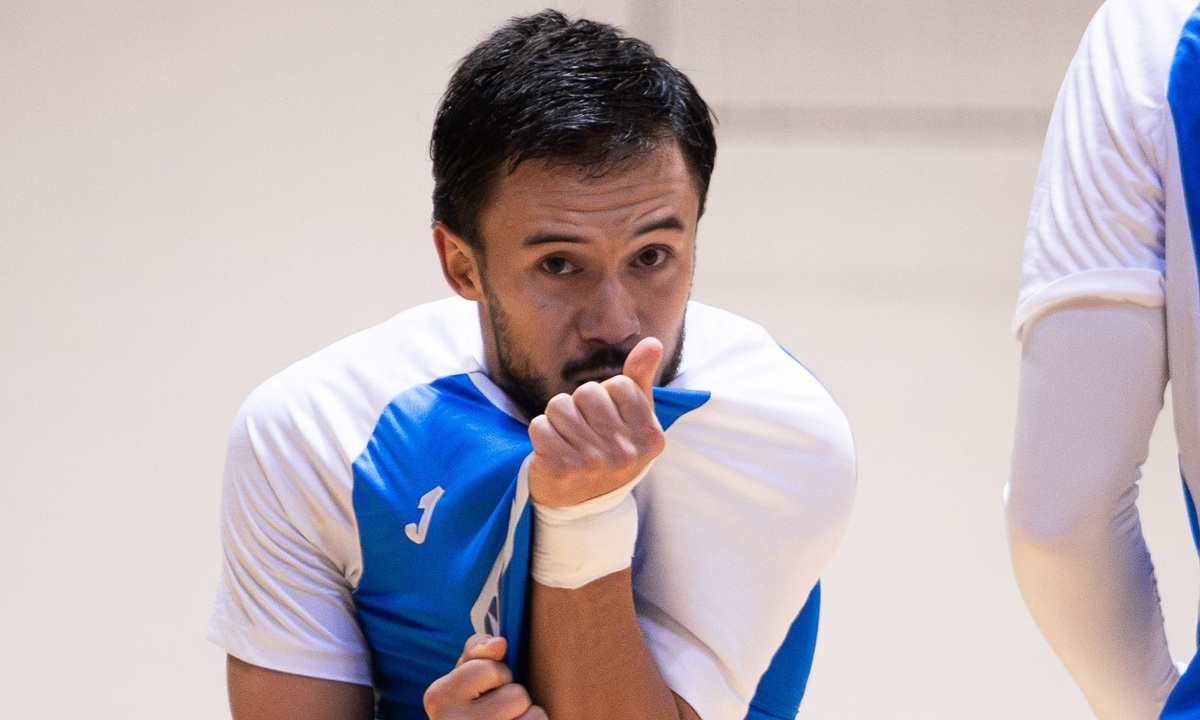 Игроки МФК «Семей» в основном раунде Лиги чемпионов УЕФА по футзалу в Лученце