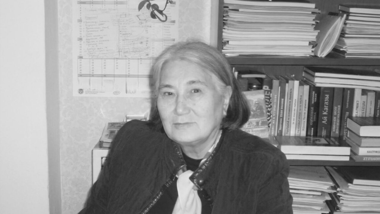 Роза Айтматова, младшая сестра писателя Чингиза Айтматова