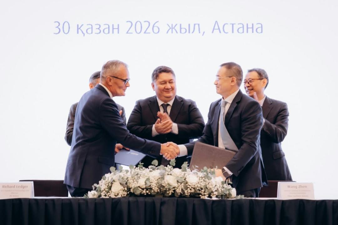 Подписание соглашения о стратегическом партнёрстве Air Astana и China Southern Airlines
