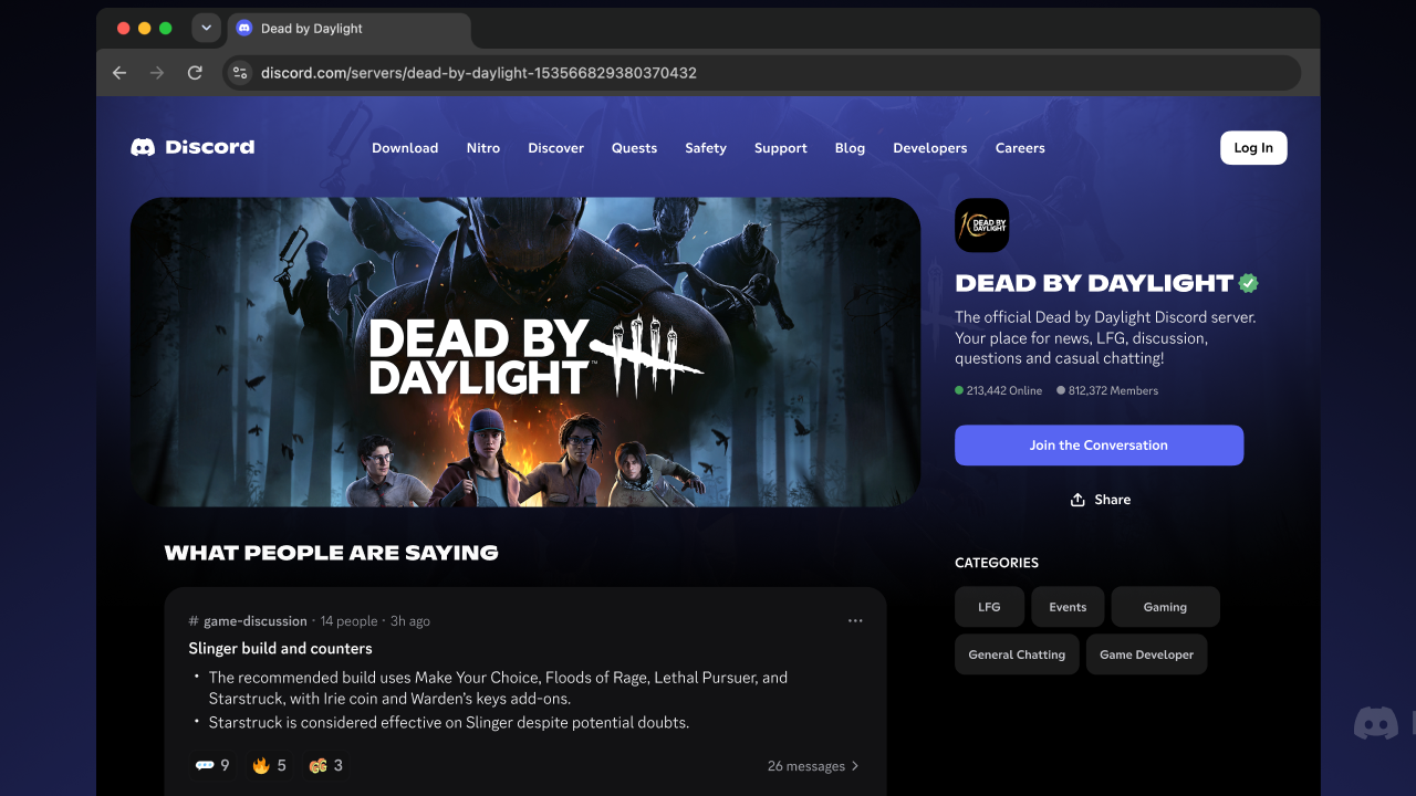 Иллюстрация Discord к запуску веб-страниц открытых серверов