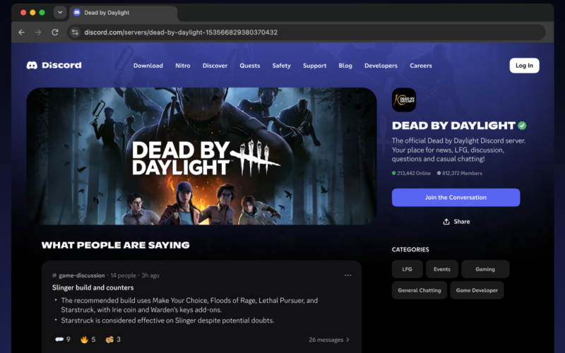 Discord начнёт показывать сообщения открытых серверов в поиске