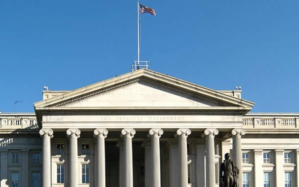 Здание Министерства финансов США в Вашингтоне