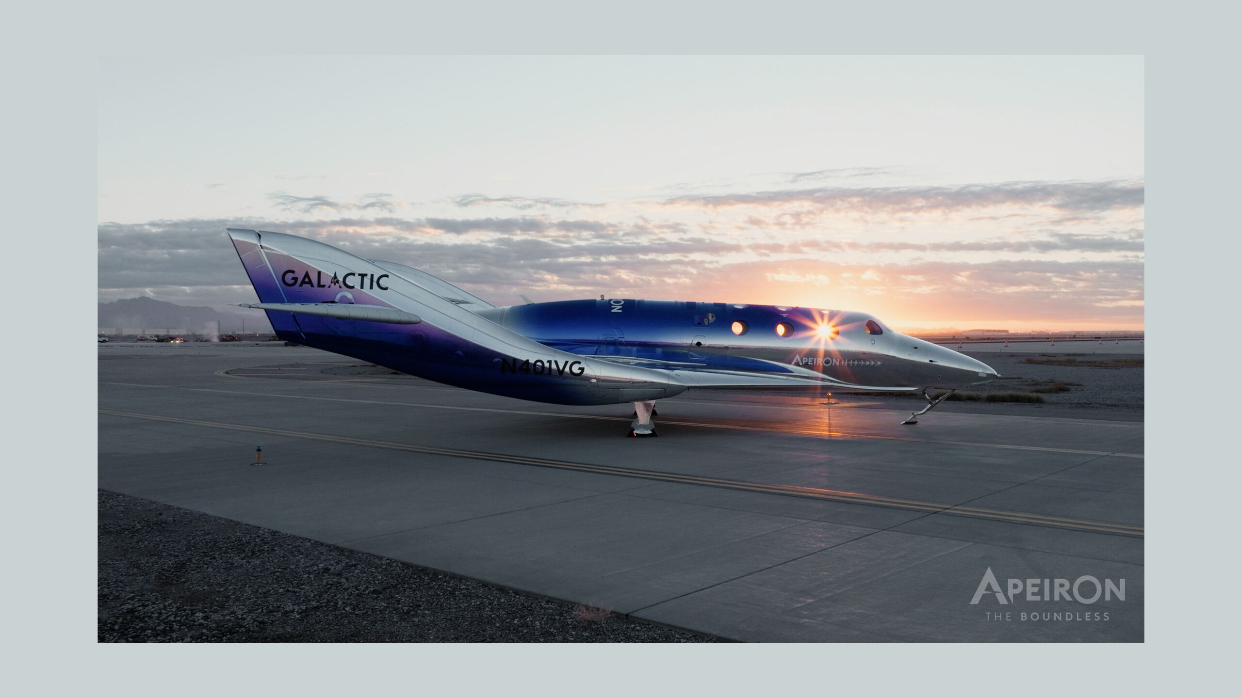 Новый туристический космический корабль Virgin Galactic Apeiron